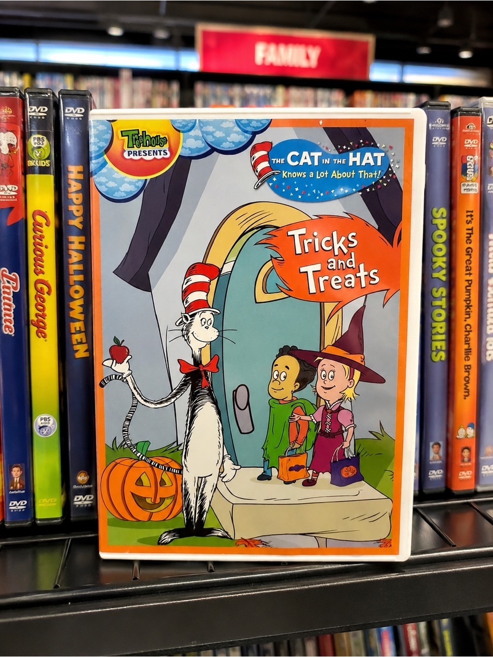 Dr. Seuss Cat in the Hat Tricks & Treats DVD Halloween Family Movie